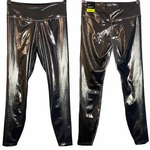 Nike Icon Clash Shimmer Leggings Silver M